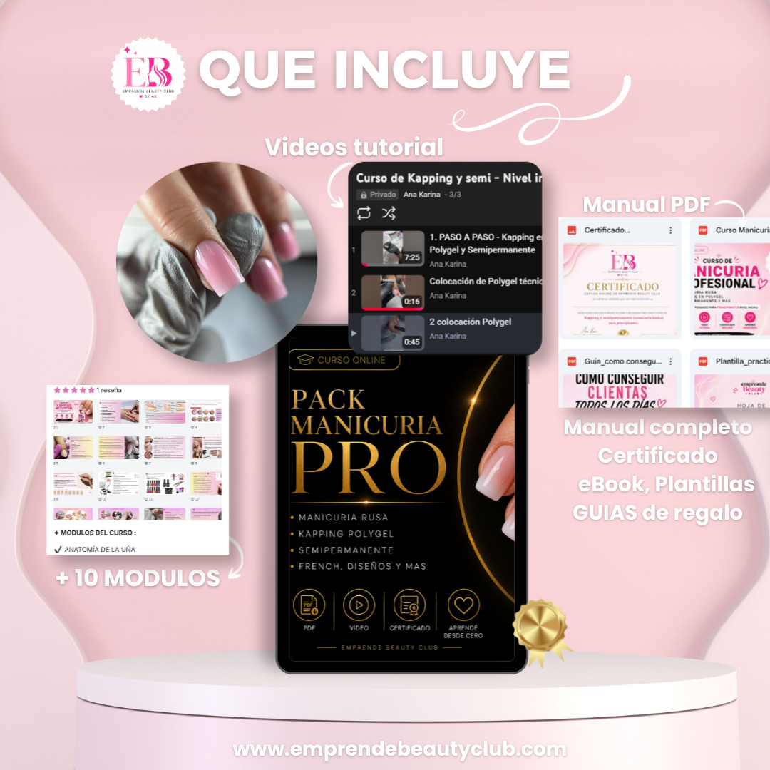 Curso de Manicuria profesional - PROMO