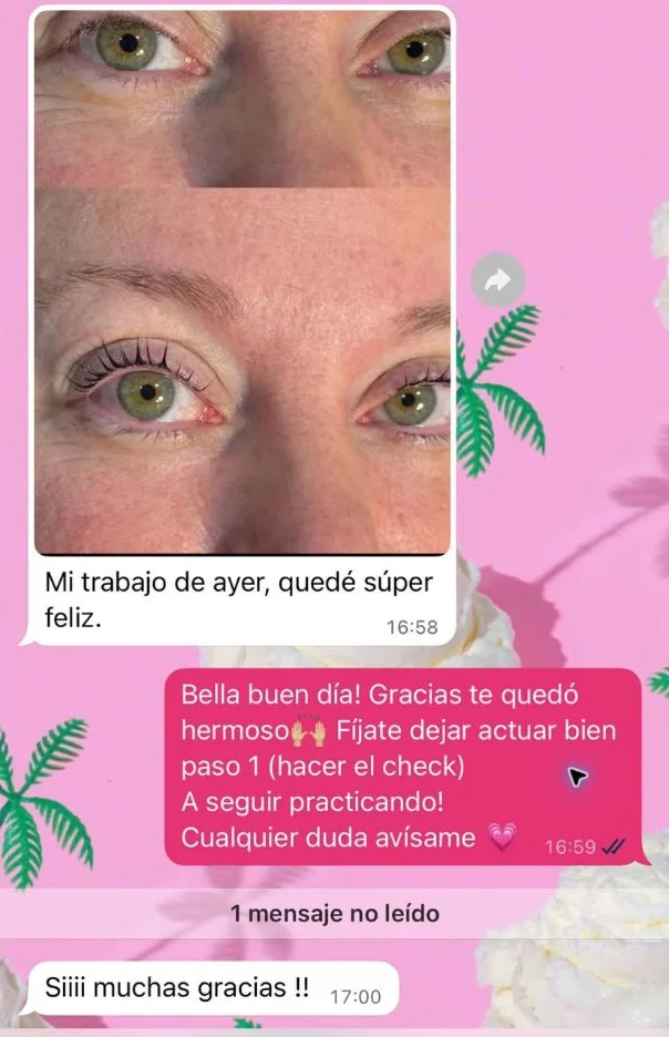 Resultado real de una alumna de Lifting Pro